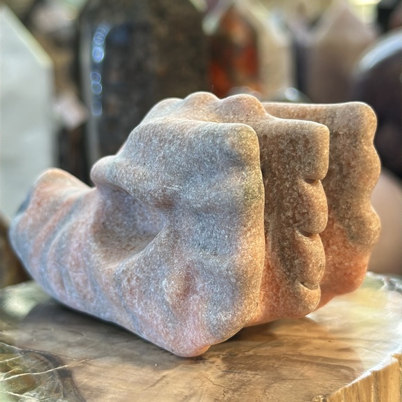 🎄SALE🎄Sunstone Crystal Dragons Head Carving? - Picture 9 of 10